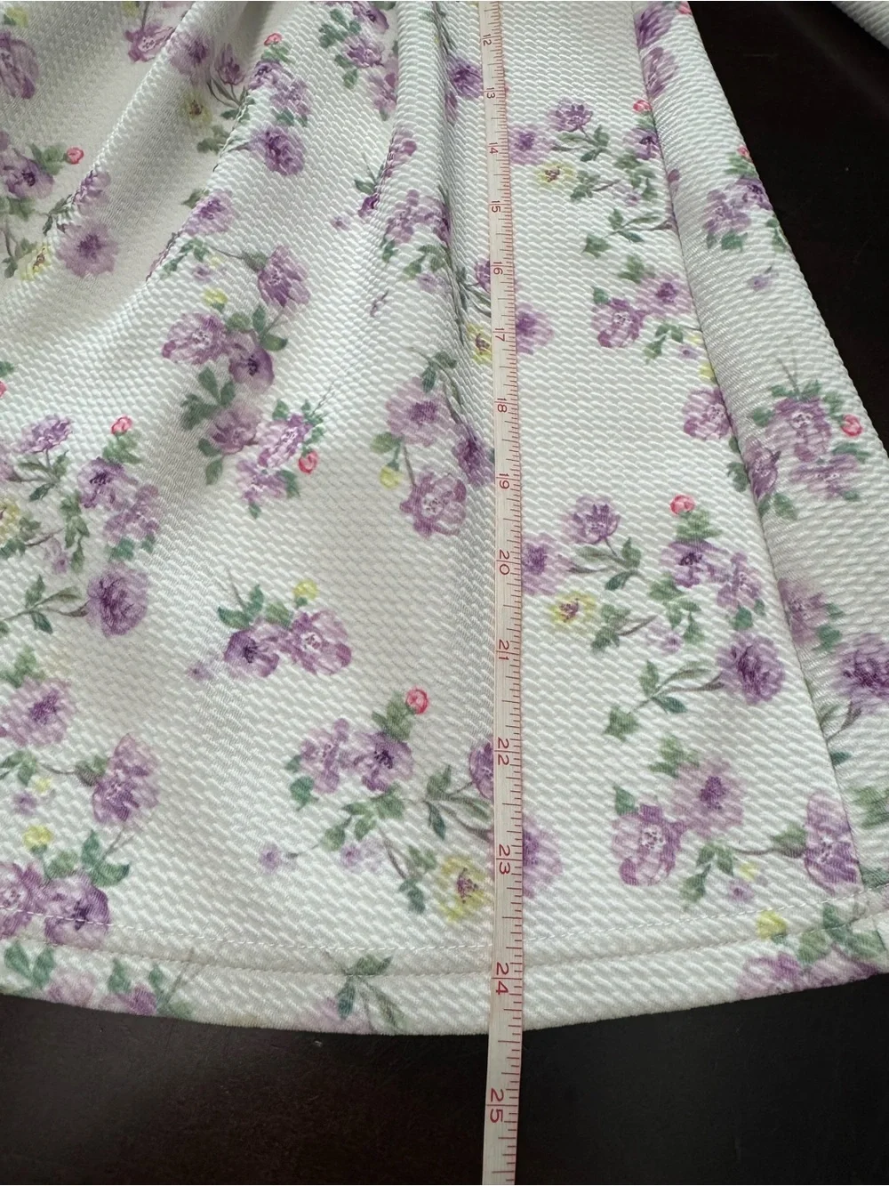 Blueberi Boulevard Girls Floral Dress and Coat Set in White and Lavender Size 6